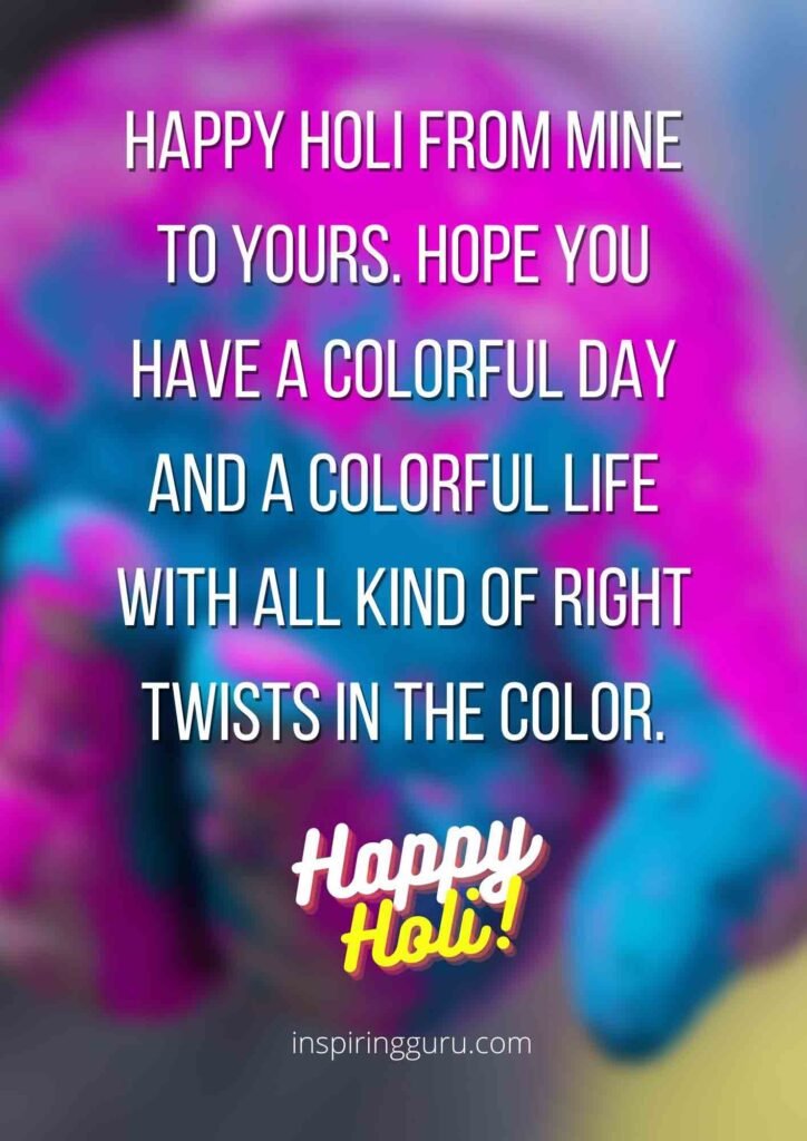 holi quotes for status