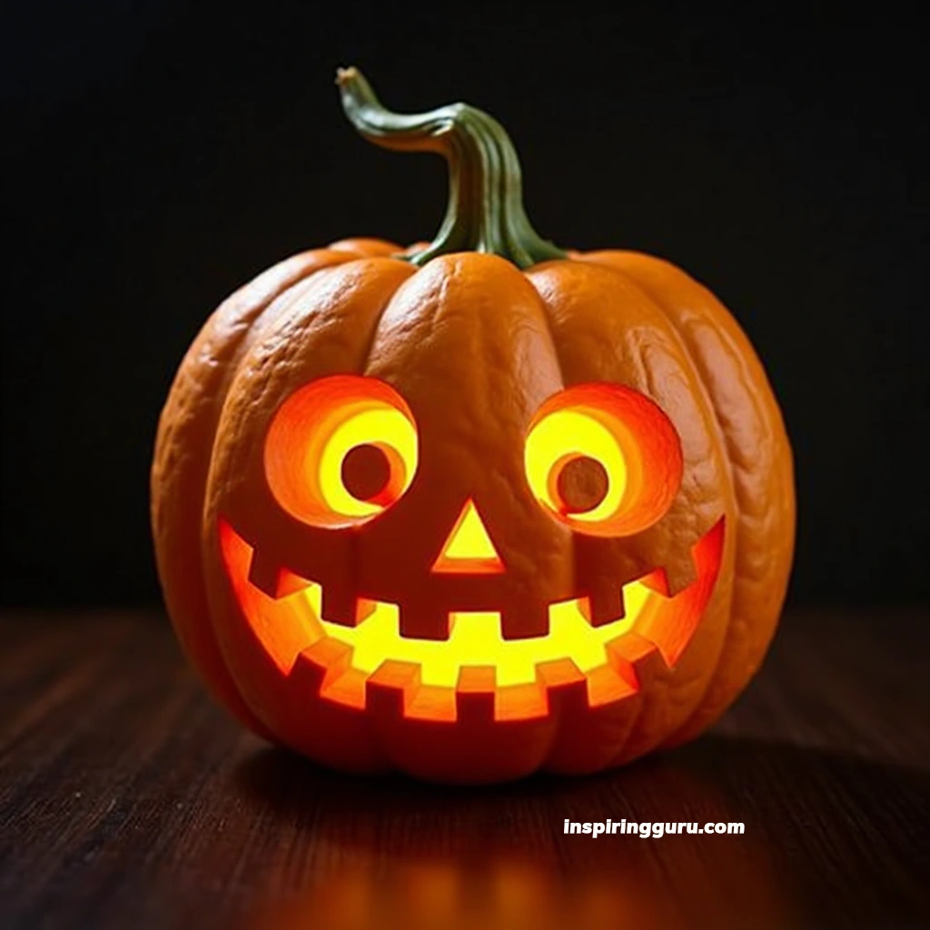 Using LED lights in carved pumpkins
