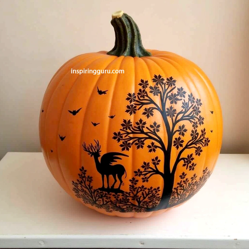 pumpkin art ideas for cutting and painting
