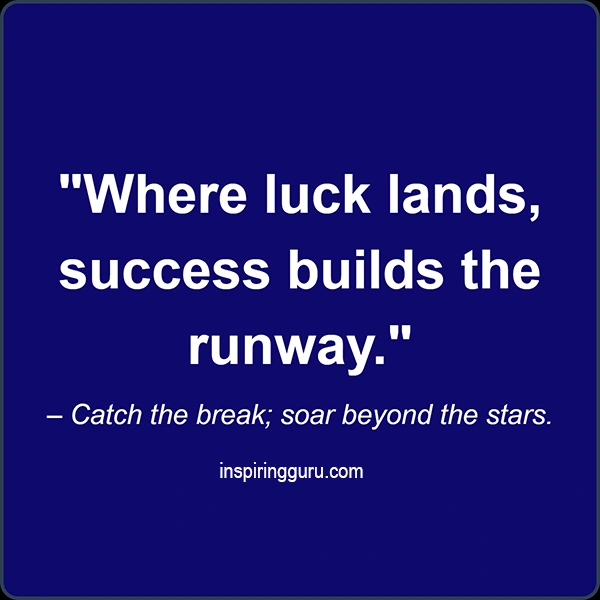 quotes on chance and triumph