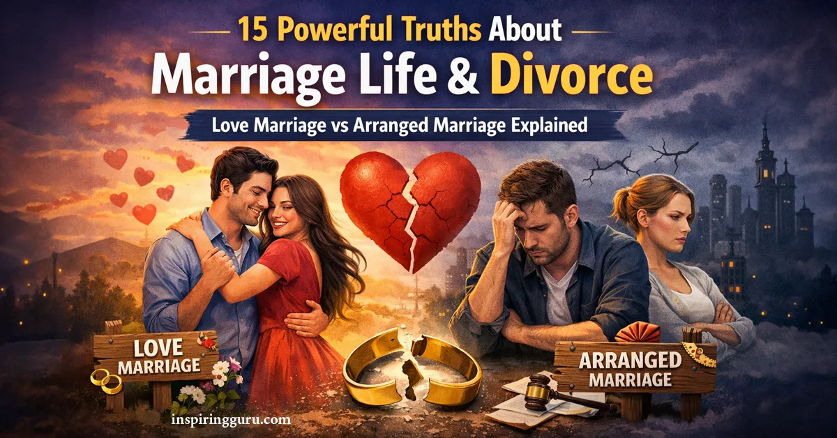 15 Powerful Truths About Marriage Life and Divorce
